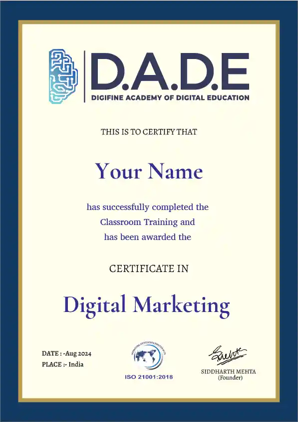 Certification 1